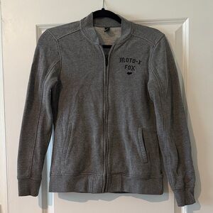 Fox Women's Moto-X Gray Bomber Jacket
